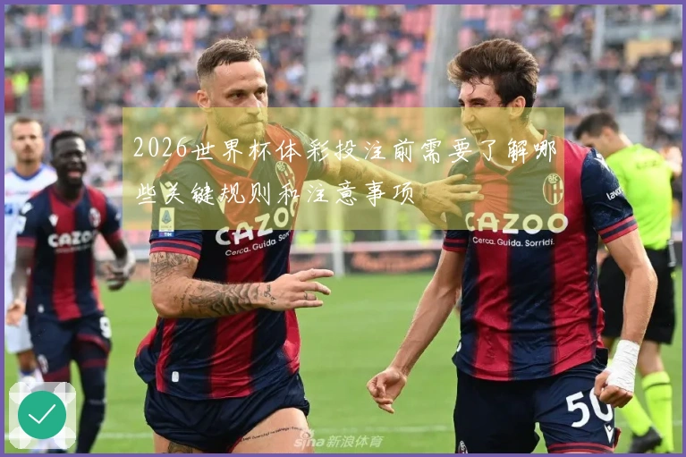 2026世界杯体彩投注前需要了解哪些关键规则和注意事项