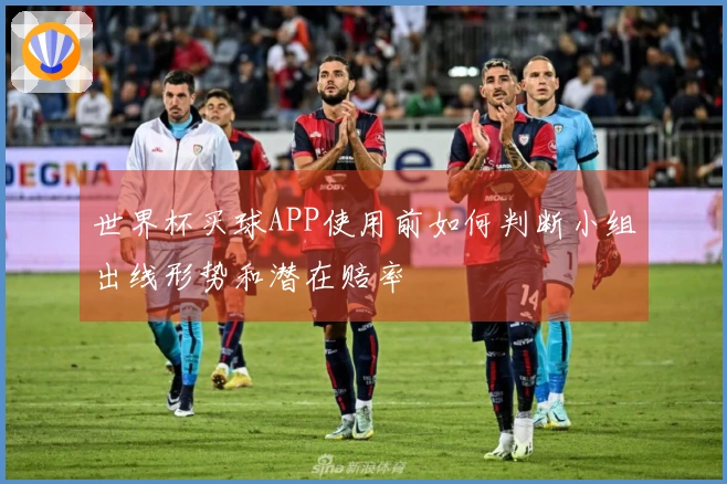世界杯买球APP使用前如何判断小组出线形势和潜在赔率
