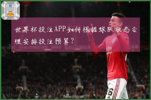世界杯投注APP如何根据球队状态合理安排投注预算？
